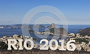 Day view of Sugar Loaf Mountain, Rio de Janeiro, Brazil.