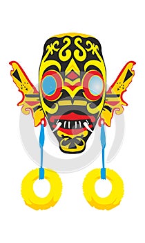 Dayak mask