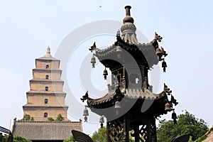 Dayan tower , Big Wild Goose Pagoda