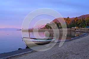 Daybreak on Lake Chapala Shores photo