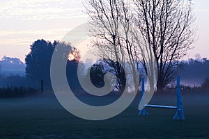 Early morning at Soholm Riding Center