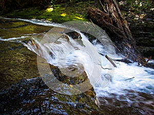 Daylight picture of Liffey falls in Midlands region of Tasmania