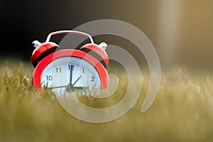 Daylight Savings Time Concept, time change