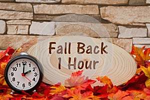 Daylight savings time message