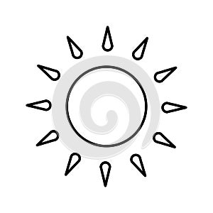 Daylight Vector icon which can easily modify or edit