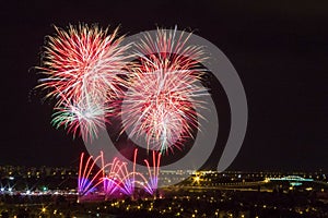 Days of fireworks in Zagreb