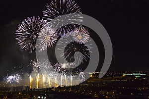 Days of fireworks in Zagreb