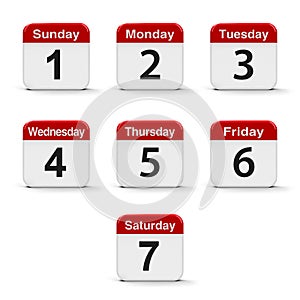 Days of the week