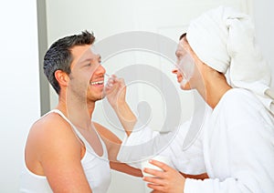 Dayspa wellness couple photo