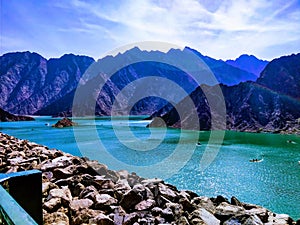 Daytime Hatta lake view