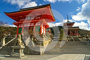 Daytime Image of Kyomizu Temple photo