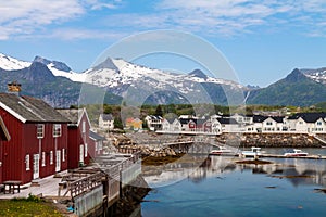 Daytime in Kabelvag, Lofoten Islands, Norway