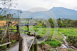 Daytime view of the country side landscape around Nantou area