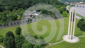 Dayton, Ohio, Downtown, Carillon Historical Park, Aerial Flying