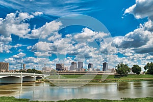 Dayton Ohio Skyline