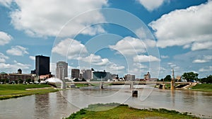 Dayton Riverscape Scene 2 photo