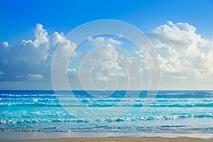 Daytona Beach in Florida shore waves photo