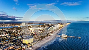 Daytona Beach, Florida, USA Coastline Aerial photo