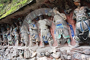 Dazu Bao Ding Mountain Rock Carvings
