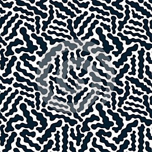 Dazzle camouflage seamless abstract pattern