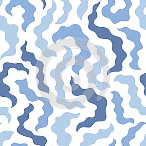 Dazzle camouflage seamless abstract pattern