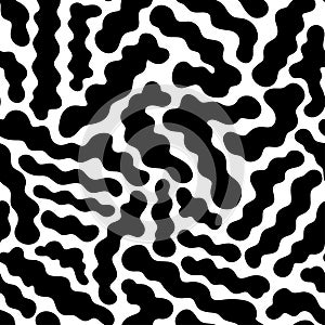 Dazzle camouflage seamless abstract pattern