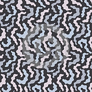 Dazzle camouflage seamless abstract pattern