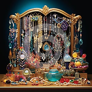 Dazzling Jewelry Display