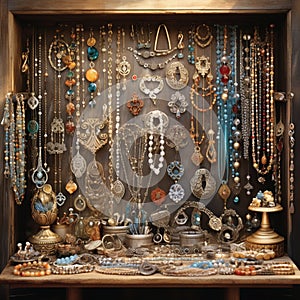 Dazzling Jewelry Display