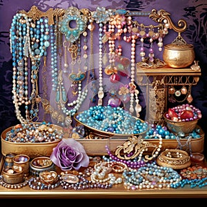 Dazzling Jewelry Display