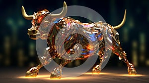 Dazzling radiance highlights the invincible Bitcoin bull\'s demeanor