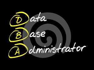 DBA - Database Administrator