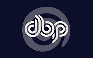 DBP Creative Unique Modern Letter Logo Design