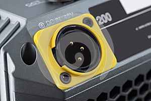 DC in 48v. DC power supply connector