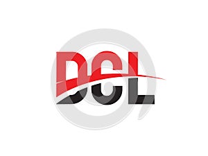 DCL Letter Initial Logo Design Vector Illustration