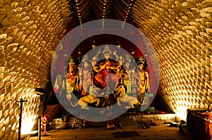 Dcoration of Durga