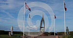 The Dday memorial, Ouistreham, Normandy, France