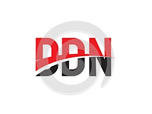 DDN Letter Initial Logo Design Vector Illustration
