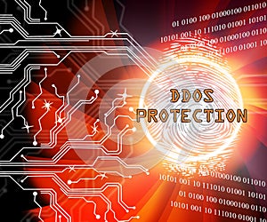 Ddos Protection Denial Of Service Security 2d Illustration