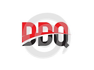 DDQ Letter Initial Logo Design Vector Illustration