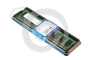 DDR2 memory module in the package