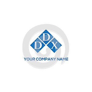 DDX letter logo design on BLACK background. DDX creative initials letter logo concept. DDX letter design