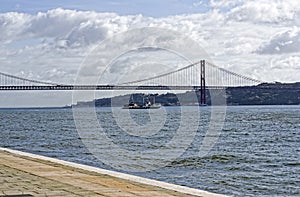 25 de Abril Bridge over the Tagus River