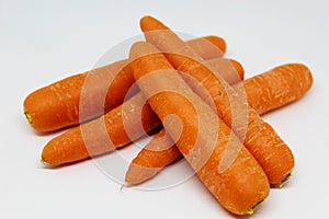 De belles et savoureuses carottes photo