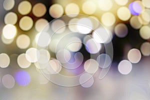 de focused bokeh light, abstract points pattern texture background