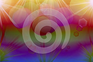 De focused circle pattern texture background photo