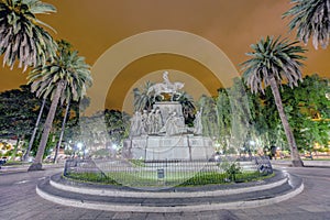 9 de Julio Square in Salta, Argentina photo