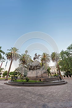 9 de Julio Square in Salta, Argentina photo