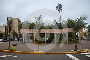 7 de junio park (Kennedy park) in Miraflores, Lima, Peru