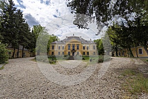 De La Motte palace in Noszvaj, Hungary